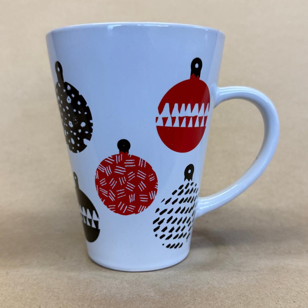 Starbucks Tall Red Black White Ornaments Mug-2016
